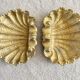 Gilded brass ashtray bowl