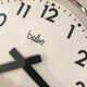Brillie industrial clock 30 cm works vintage