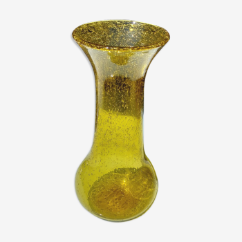 Vase Biot jaune
