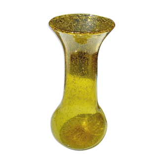Vase Biot jaune