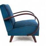 Art Deco armchair from the 1930s. Armchairs designed by J. Halabala.