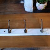 Wall coat rack with 5 hooks