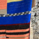 Plaid patchwork laine couverture vintage