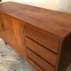 Vintage style scandi enfilade in blond walnut veneer