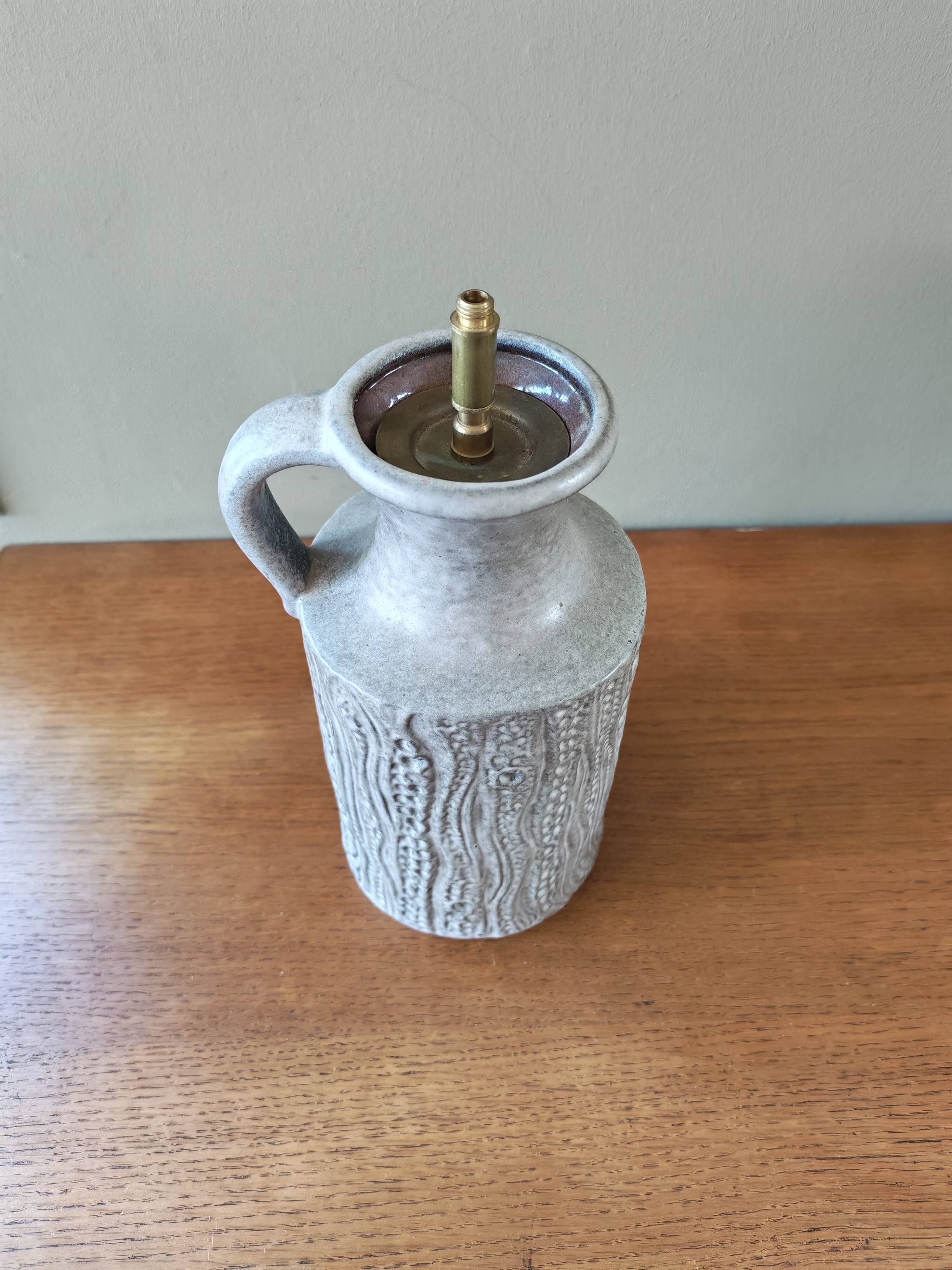 Vintage ceramic lamp base or vase