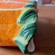 Pichet barbotine orange