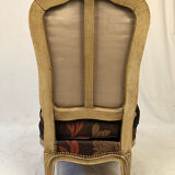 Louis XV style chair in lacquered wood XXth