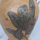 Pitcher, Hand painted brass jug