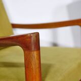 Set of 2 Senator Lounge Chairs Teak by Ole Wanscher for France & Son, 1960s