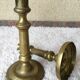 Pair of brass candlestick