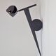 Postmodern Metal Wall Spot Lamp from Debsch Aster, Italy, 1980s