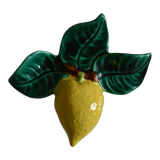 Citron in ceramic sign albert ferlay in vallauris around 1960