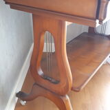 Cherry wood console