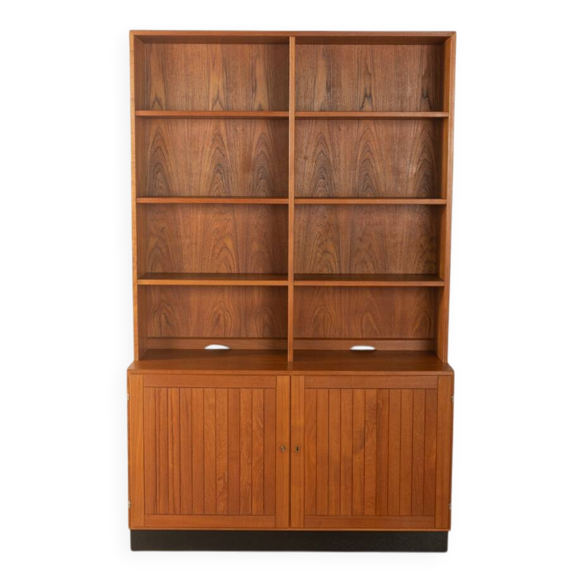 Classic two-piece sideboard from the 1960s by Poul Hundevad