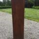 Oak double curtain workshop cabinet