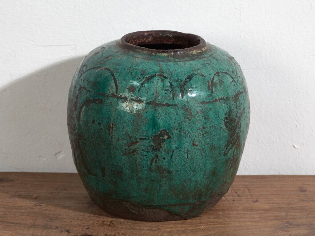 Ancient oriental vase in wabi sabi style (c.1820) #39