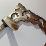 Petit cadre en argent à 3 volets