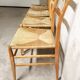 Ensemble de 4 chaises Leggera par Gio Ponti