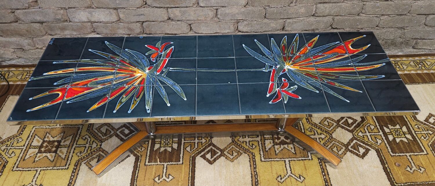 ADRI ceramic coffee table 1970