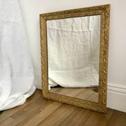 set of 4 mirrors in wood and gilded stucco early 20th century