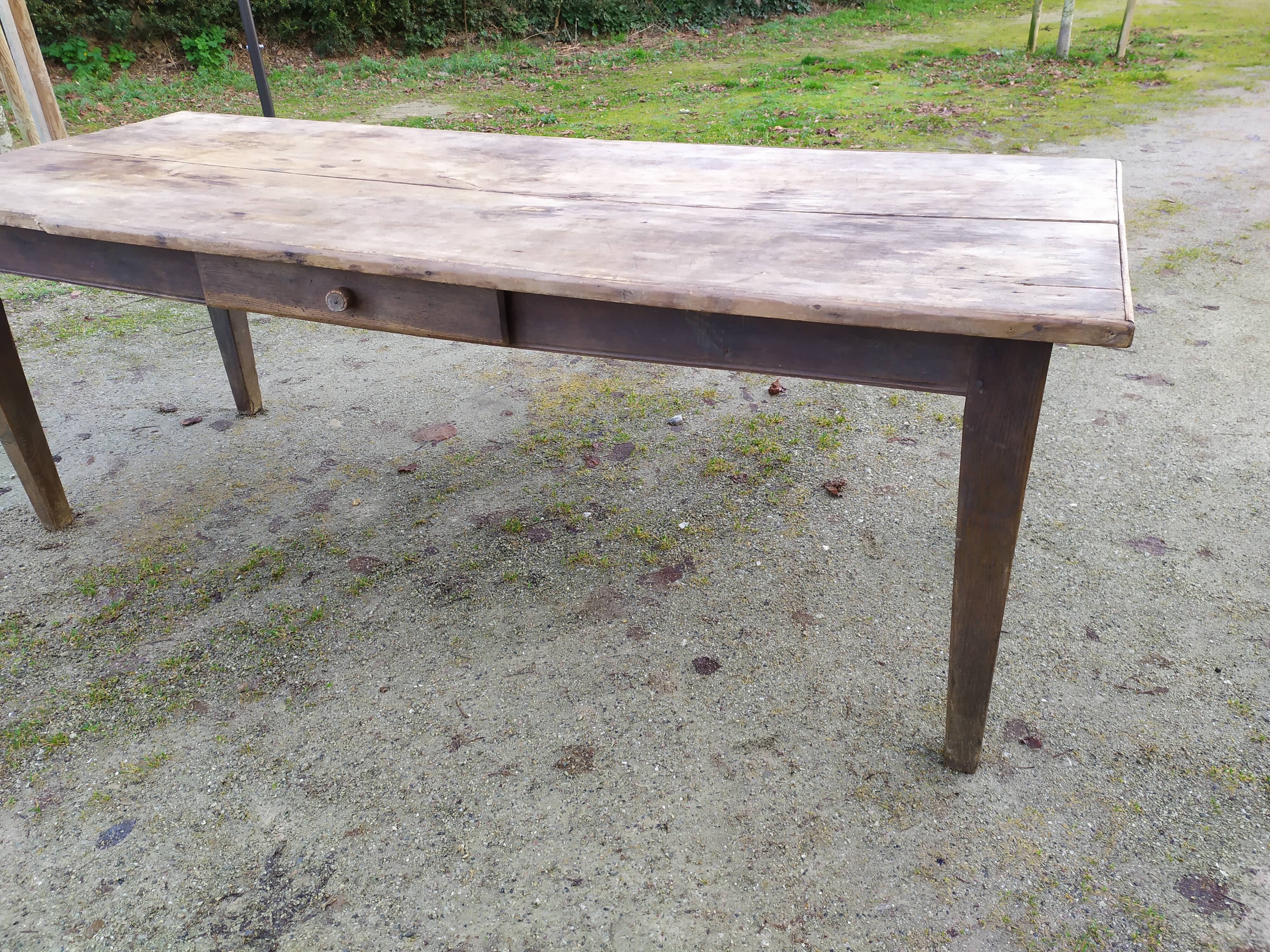 Farmhouse table 190 cm