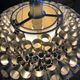 Suspension lamp aluminium Foscarini style vintage space age vintage 1980
