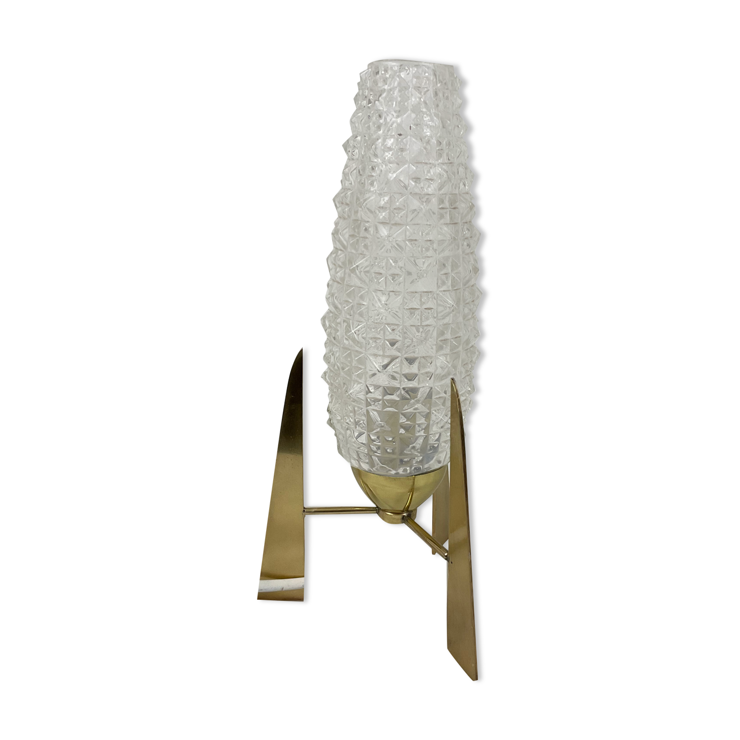 Bedside lamp mid century modern french style 1950 1960 space age