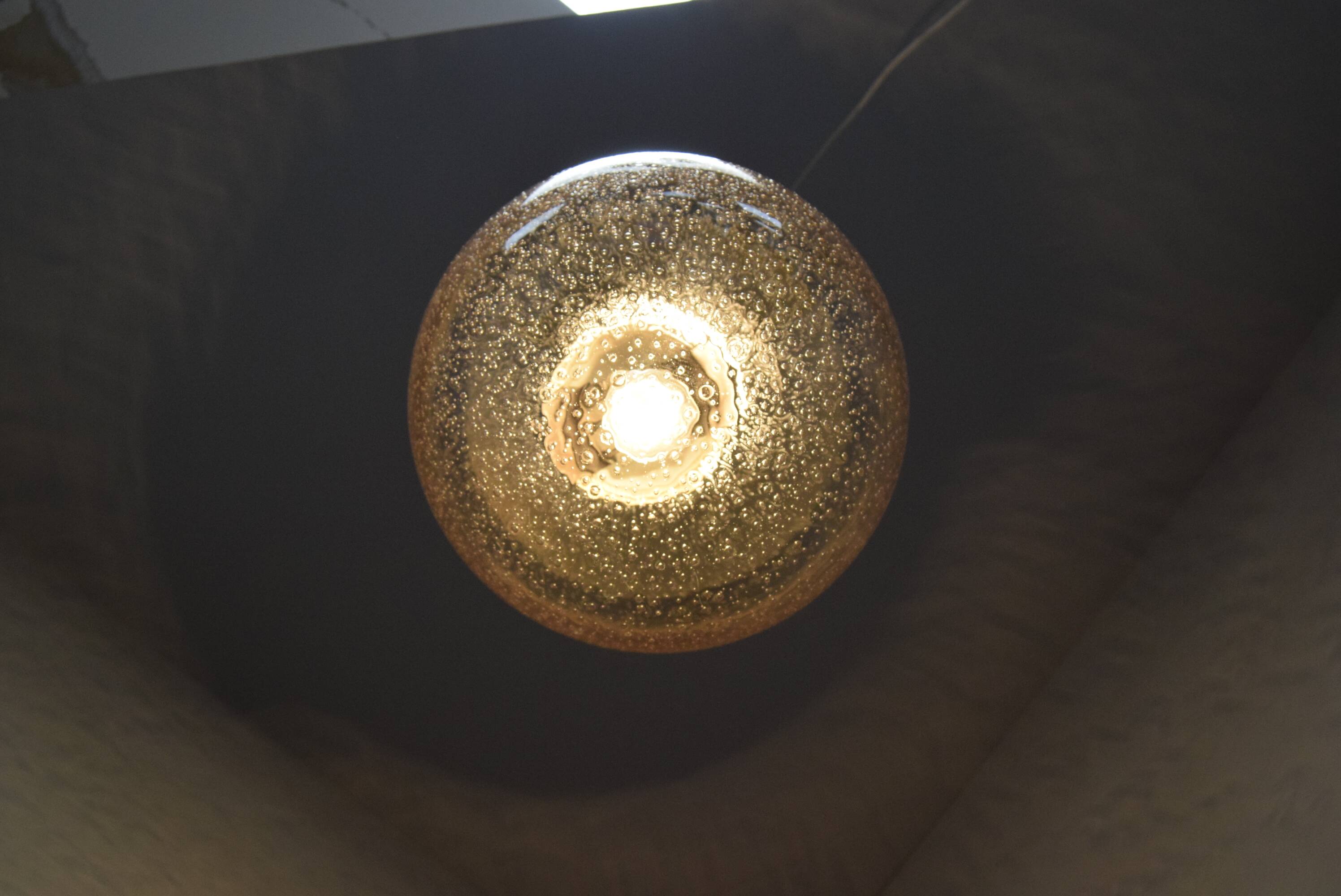 Mid-century pendant from Kamenický Šenov, Czechoslovakia, 1970s