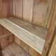 Old Parisian wooden linen wardrobe