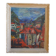 Georges Mathieu Yassef (1943-2024) landscape painting HST