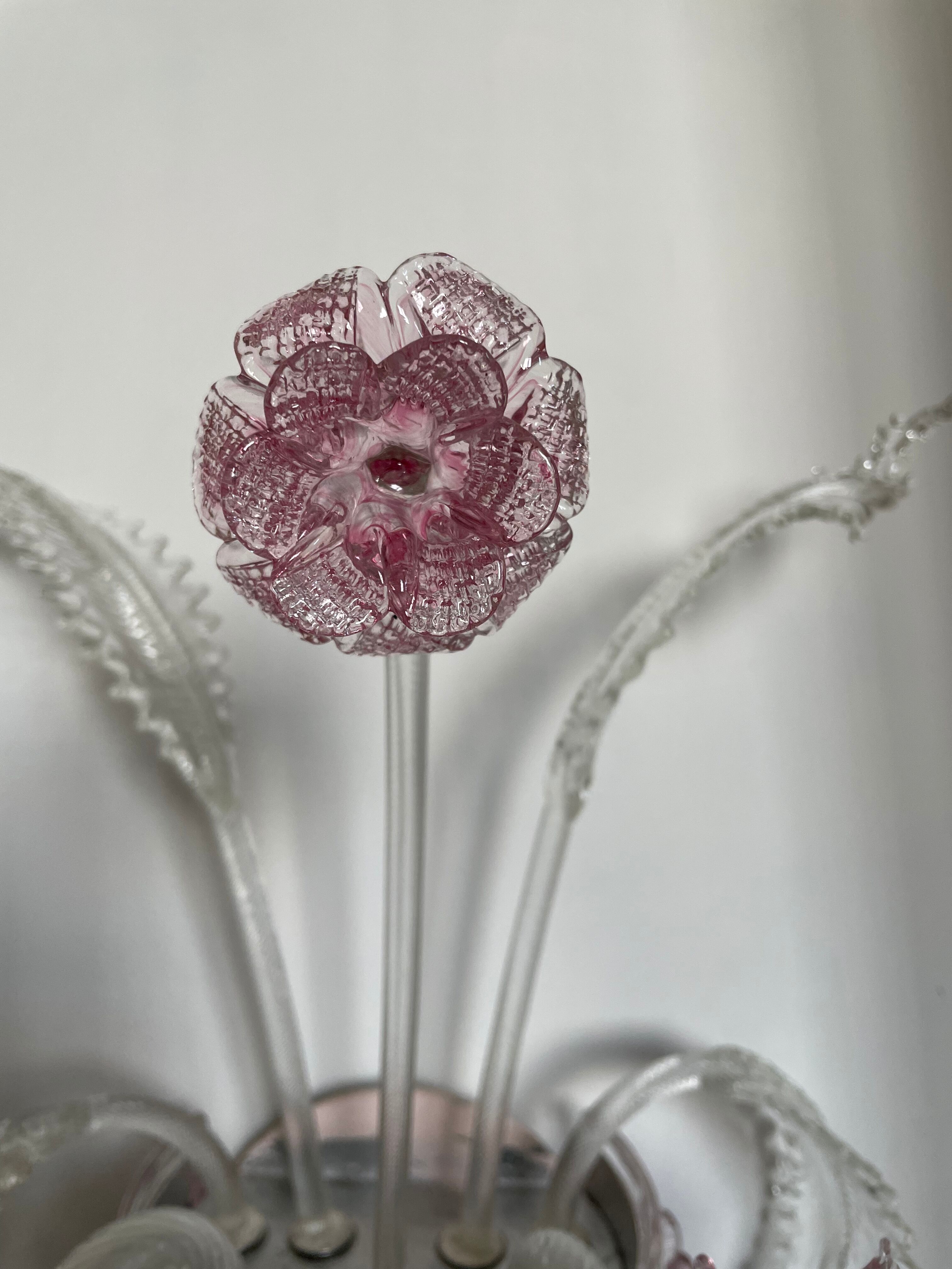 Wall lamp in Murano glass