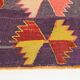 5x8 Red & Yellow Handmade Turkish Kilim Rug, 155x245Cm