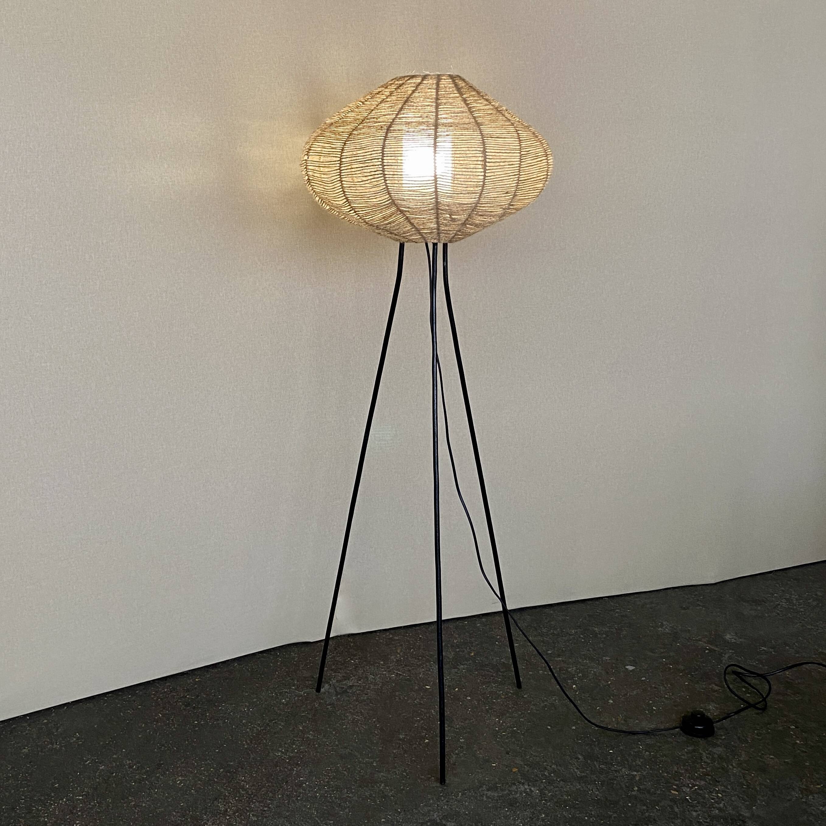 “Cocoon” floor lamp, 1950s