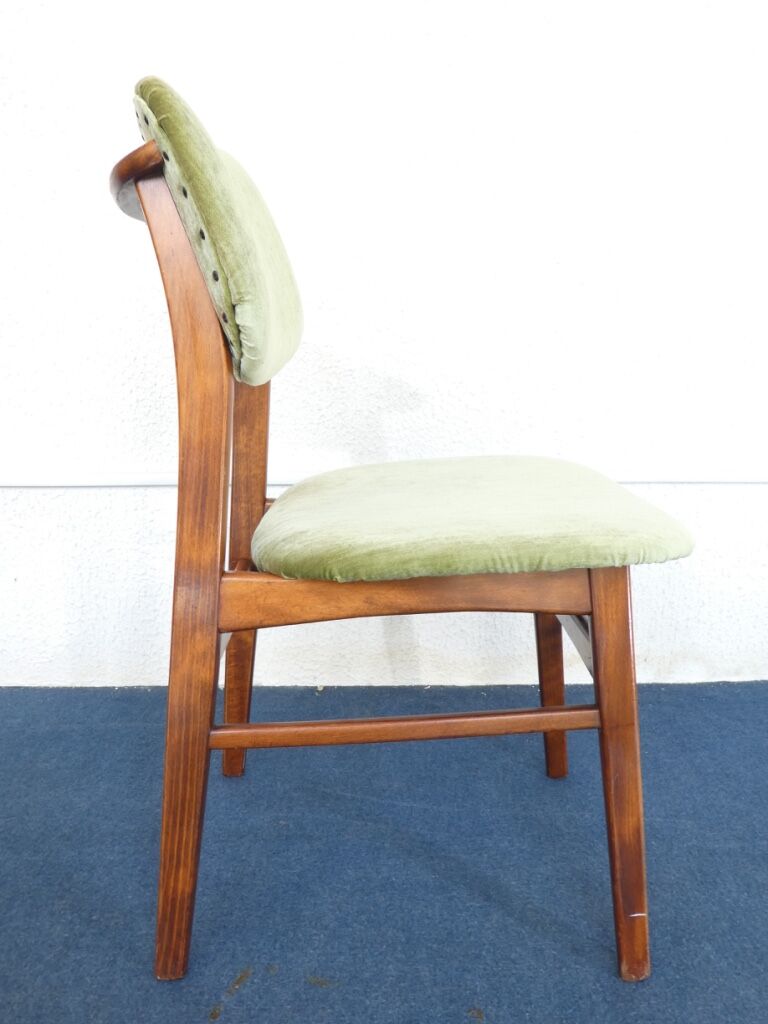 Pair of Scandinavian chairs, 50s