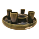 Ceramic candle holder