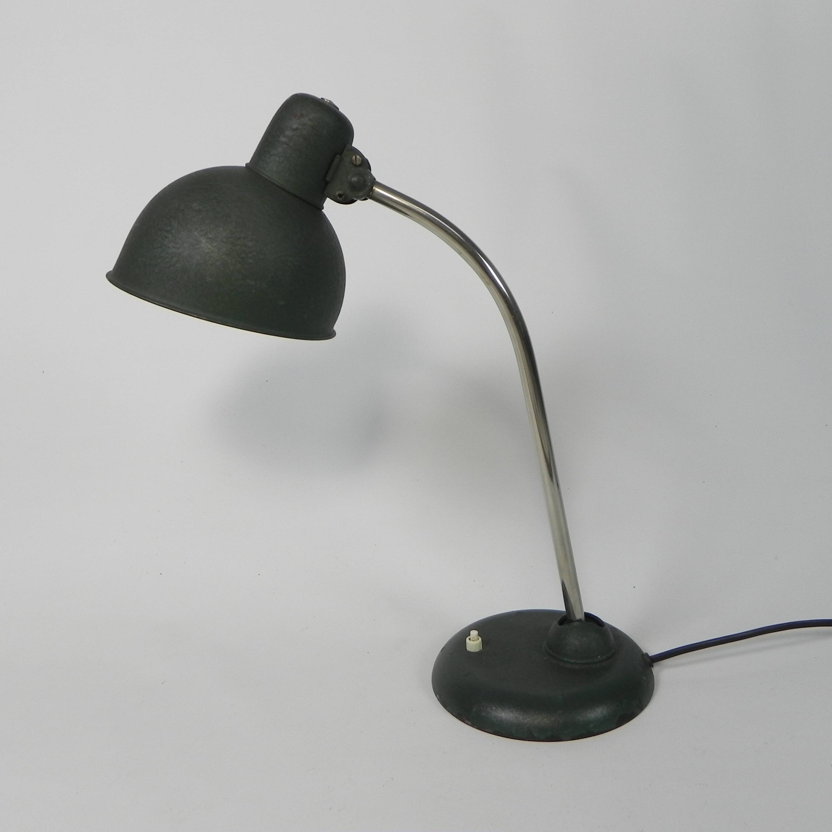 Bauhaus lamp model 6551 by Kaiser idell, 1940s