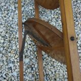 Old walnut side table