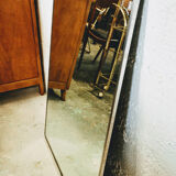 Chrome rectangular mirror 62x92cm