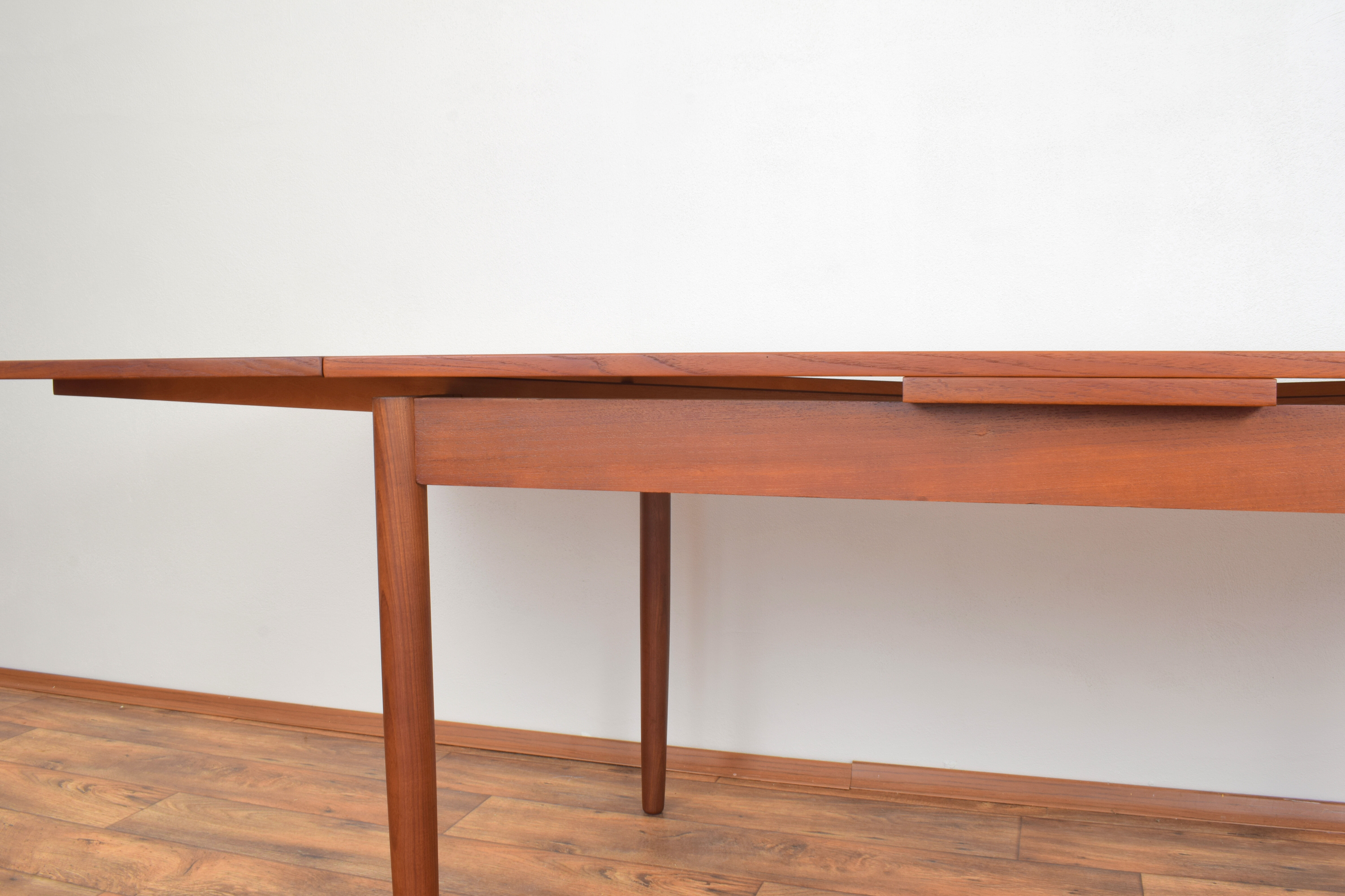 Danish teak extendable dining table