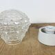 Vintage White Porcelain Ceiling Light, 1970s
