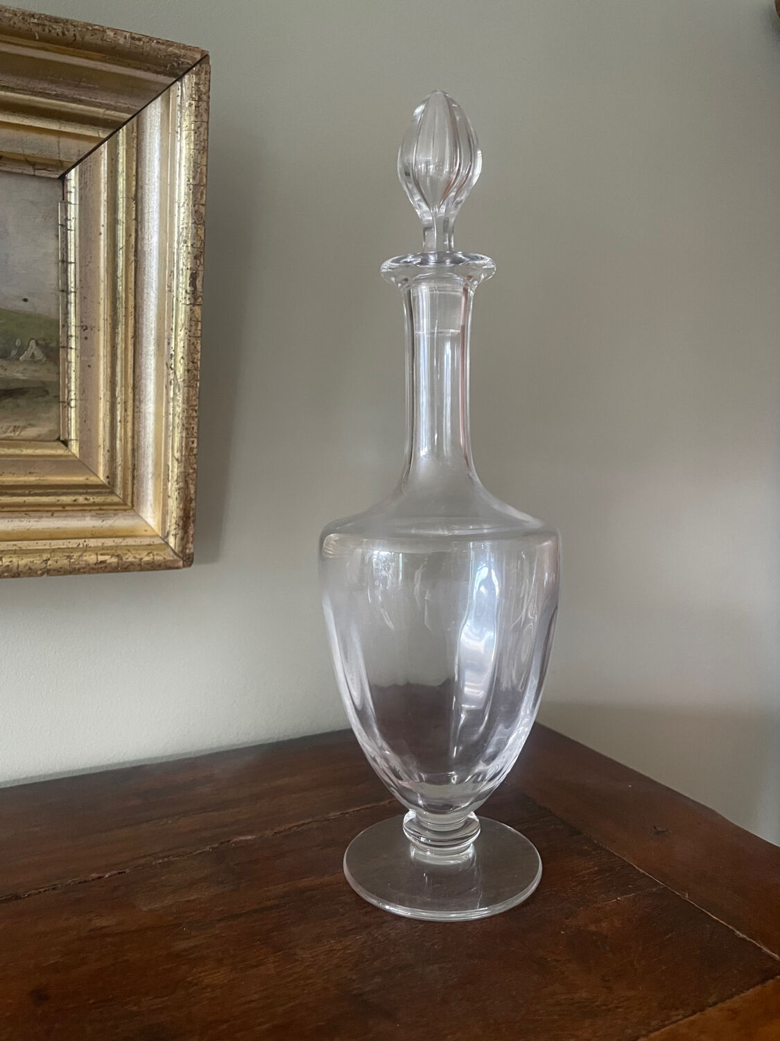 Baccarat crystal carafe model Capri