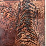 Serge Helias (1923-2007), relief engraving - artist's proof signed 1970