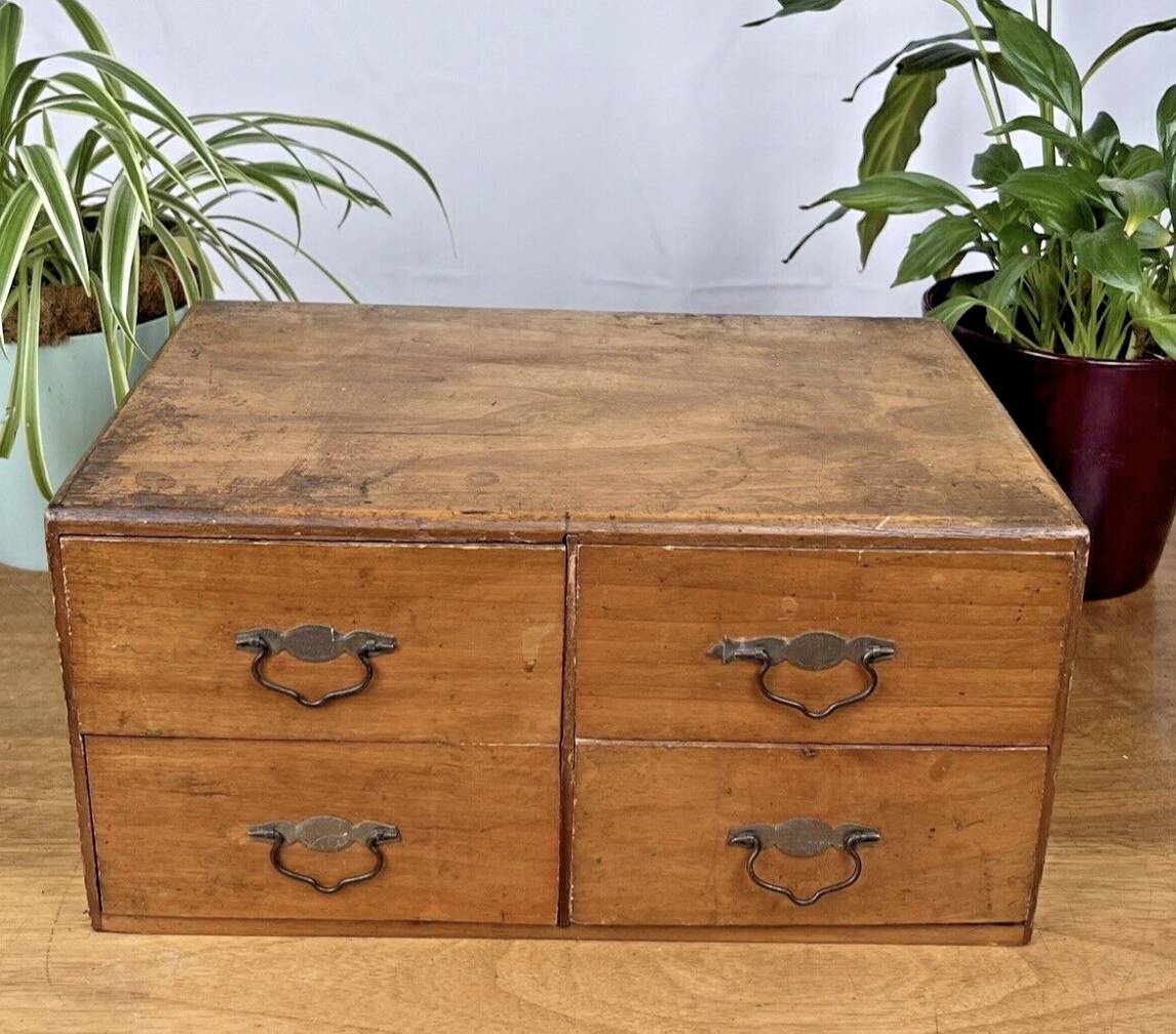 Small wooden storage unit