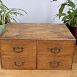 Small wooden storage unit
