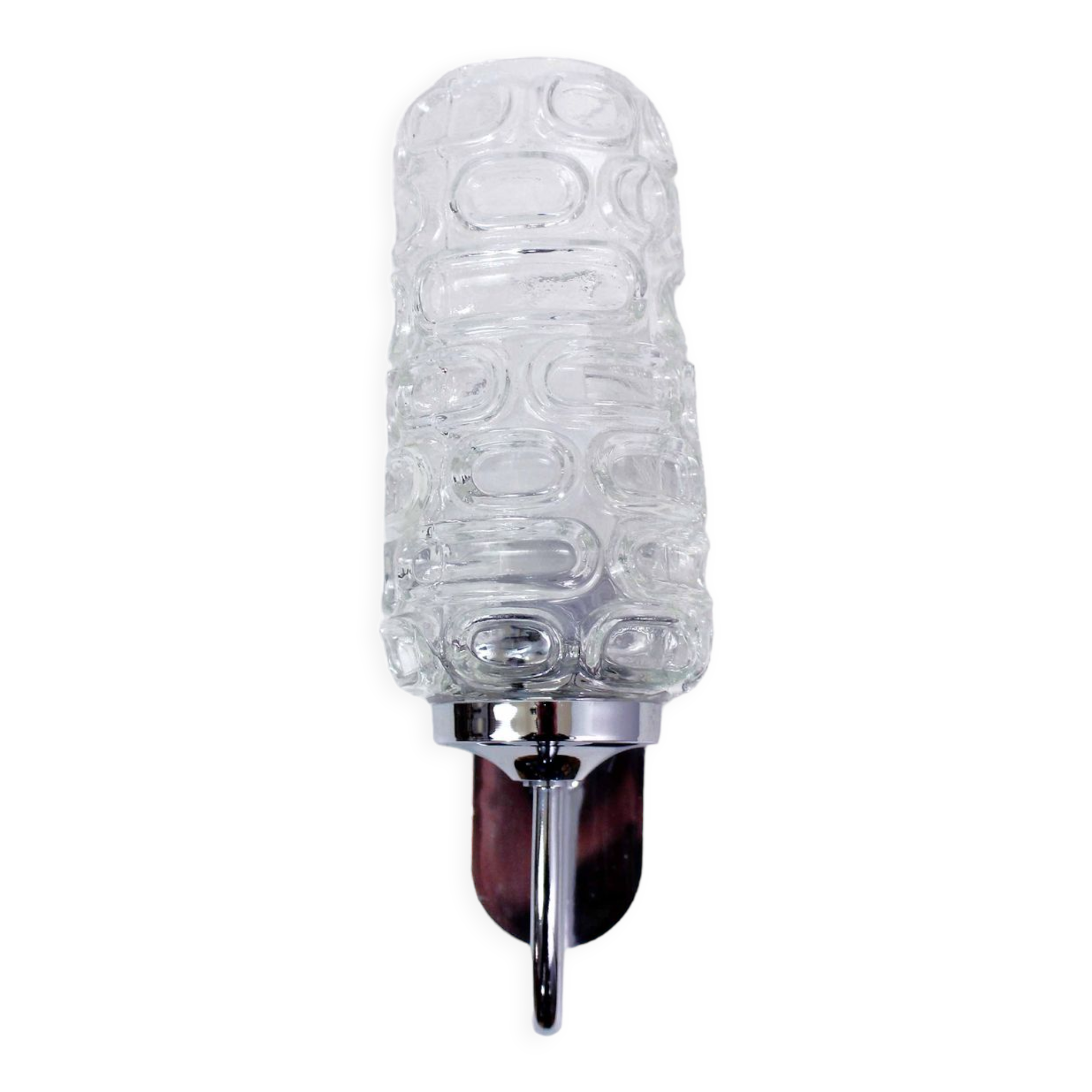 Vintage glass wall lamp