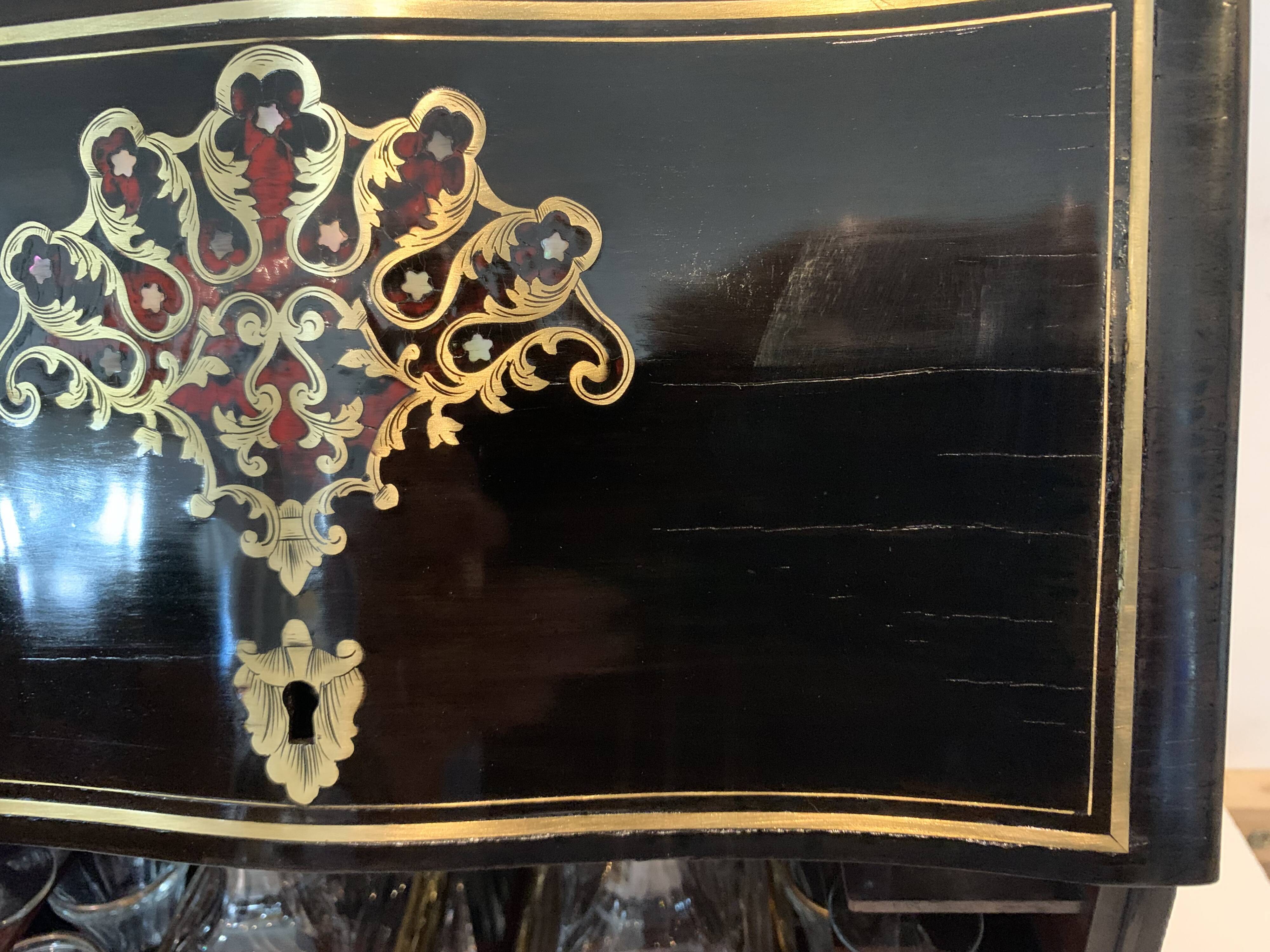 Napoléon III box marquetry xix century