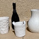 Lot de 4 cache pots
