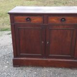 Parisian walnut buffet