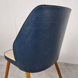 Pair of Vintage armchairs with table, 1960's Belgium