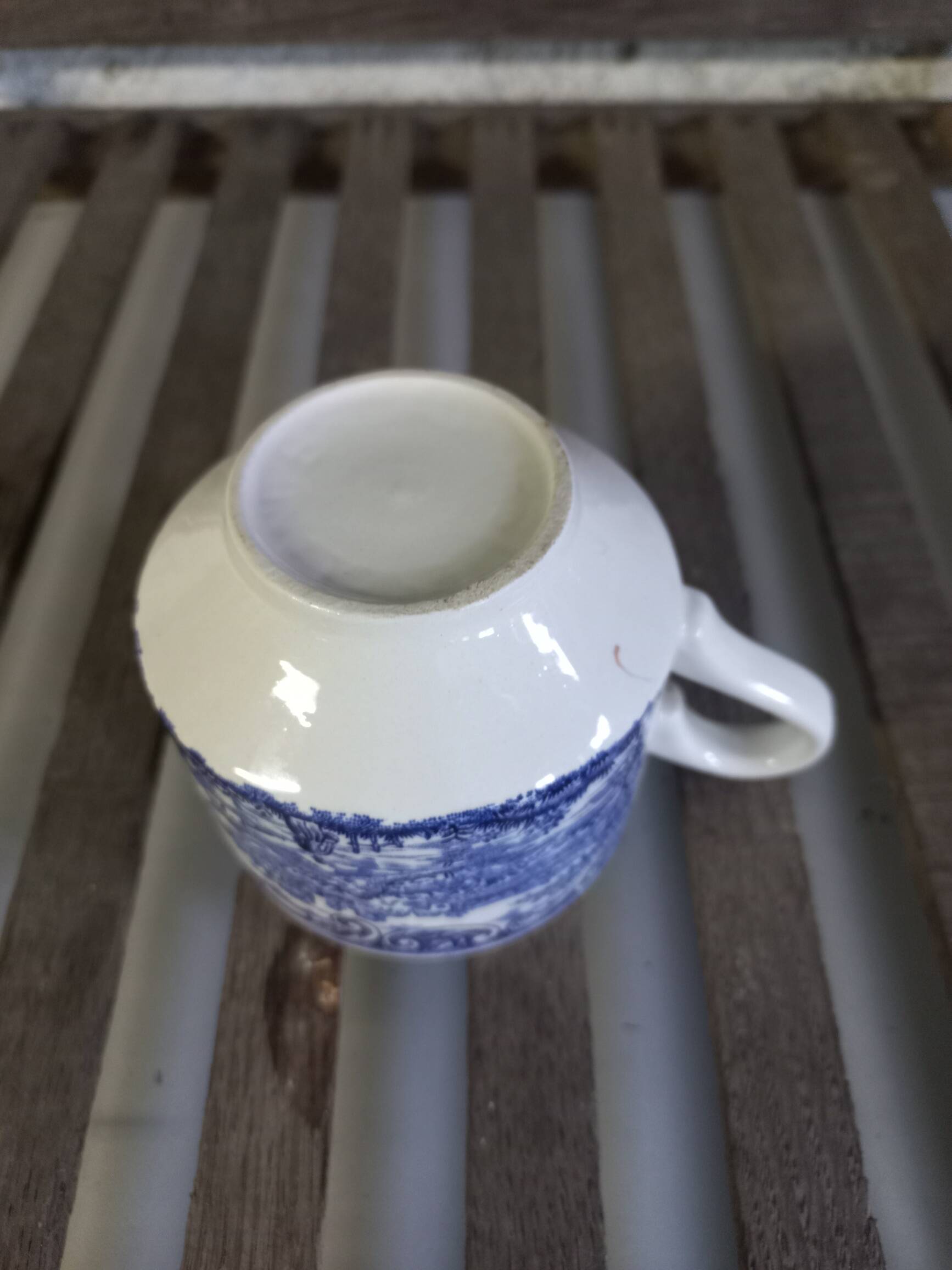 Broadhurst Staffordshire cup and saucer